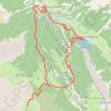 Lac des Rouites GPS track, route, trail