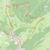Mont Poupey GPS track, route, trail