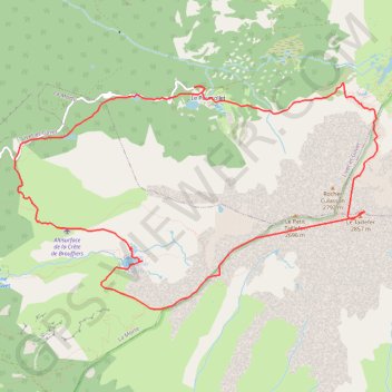 Taillefer en boucle GPS track, route, trail