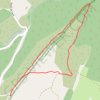 Forêt des Indochinois - Vallon des Grailles GPS track, route, trail