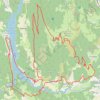 Lac de Monteynard - Le Senepy - Passerelles himalayennes GPS track, route, trail