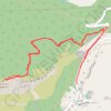 Mont Bauroux GPS track, route, trail