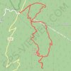Crêt de Bénévent (Montagne du Semnoz) GPS track, route, trail
