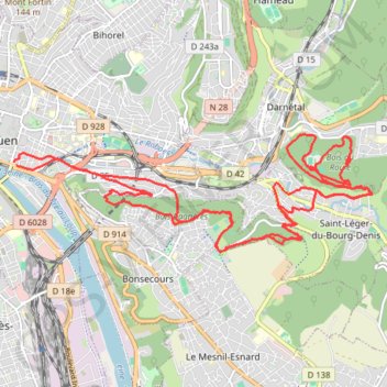 Mont Gargan-Bois du Roule GPS track, route, trail