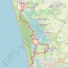 Paracou-olonne-34km GPS track, route, trail