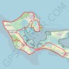 Le Phare des Baleines et salines - La Couarde-sur-Mer GPS track, route, trail