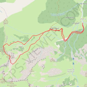 Mont Brion GPS track, route, trail