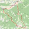 Boucle vers le Colombier GPS track, route, trail