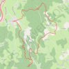 Le Bois des Côtes, les Gorges de Corbillon et le Château d'Urfé - Champoly GPS track, route, trail