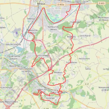 Reco boucle n°1 GPS track, route, trail