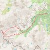 La Pène d'Aragon et le Pic de Cambales en circuit depuis le Marcadau GPS track, route, trail