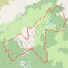 Plateau et forêts au-dessus de Labeil GPS track, route, trail