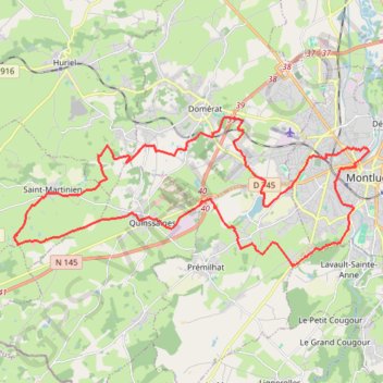 Saint-Martinnienne GPS track, route, trail