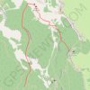 Grand Salève - Sentier des Etournelles (sortie Corraterie) - T4 GPS track, route, trail