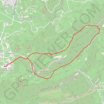 De1xB GPS track, route, trail