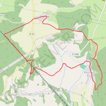 Baulme la Roche GPS track, route, trail
