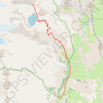 Rando-trail Chambran - col des Grangettes GPS track, route, trail