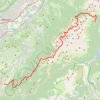 GR549 Randonnée de Vizille à Le Rivier d'Allemont (Isère) GPS track, route, trail