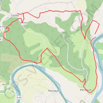 Boucle de Gabalès-17689038 GPS track, route, trail