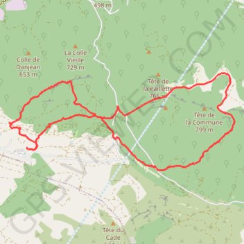 Bois Soleil GPS track, route, trail