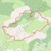 Tour du Mont-d'Auvare GPS track, route, trail