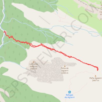 Punta Agüerri GPS track, route, trail