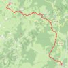 Tour du Morvan - De Onlay à Larochemillay GPS track, route, trail
