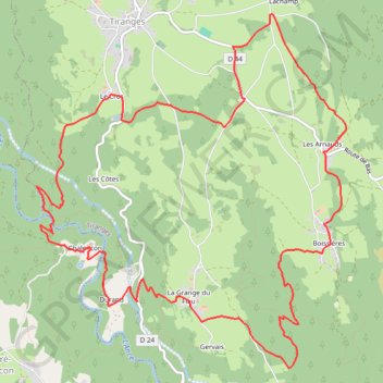 Paul Courbon GPS track, route, trail