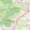 Crêtes de la Vachère par le Col des Aiguilles GPS track, route, trail