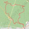 Fontainebleau Tour Denecourt GPS track, route, trail
