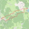 Aubazine Le Coiroux GPS track, route, trail
