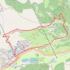 Montgenèvre - Circuit du Montquitaine en boucle GPS track, route, trail