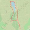 Lac des Escarcets - Vallon des Mines GPS track, route, trail