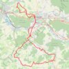 Boucle vallois GPS track, route, trail