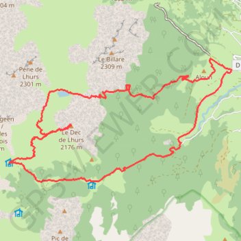 Dec-de-Lhurs GPS track, route, trail