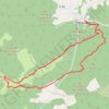 Mourre d'Agnis GPS track, route, trail