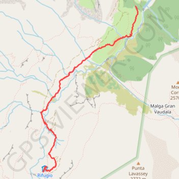 Rhêmes-Notre-Dame Randonnée GPS track, route, trail