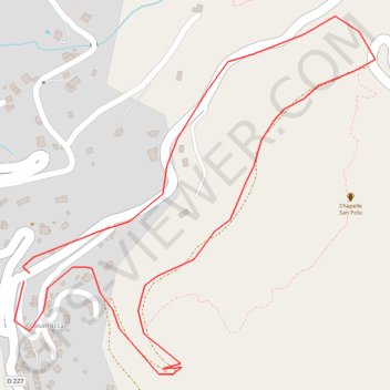 Balade Tavera GPS track, route, trail
