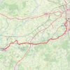 Cyclamaine - Gare de Sablé GPS track, route, trail