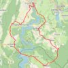 Autour du lac de Vouglans - La Tour du Meix GPS track, route, trail