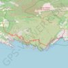 Luminy Calanque GR96 J1 15km GPS track, route, trail