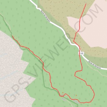 Bivouac Cucuret - haut var Verdon - partie 2 GPS track, route, trail