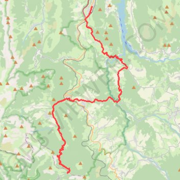 Col de Menée GPS track, route, trail