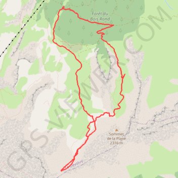 Le pas du Follet GPS track, route, trail