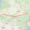 Voie du Piémont GPS track, route, trail