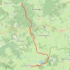 Des quatre routes à Saint Front GPS track, route, trail