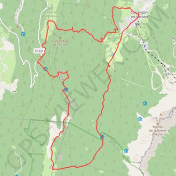 Rando Corrençon GPS track, route, trail