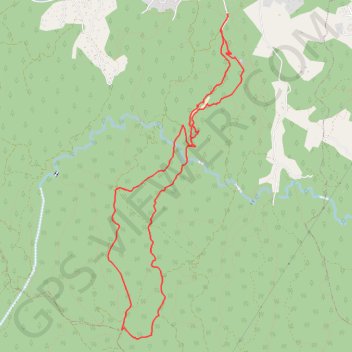 PEYROLLES - LOUBATAS GPS track, route, trail
