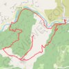 Boucle de la Malène, Roc du Serre GPS track, route, trail