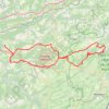 La vallée de la Reverotte - Saône GPS track, route, trail